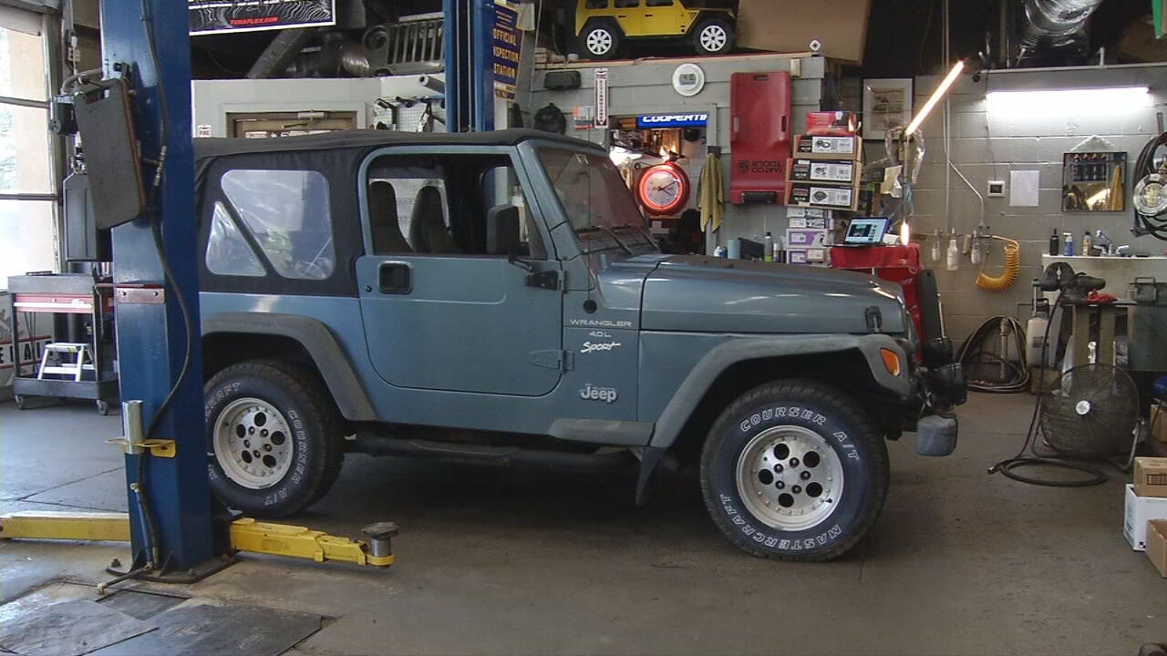 veteran's club jeep